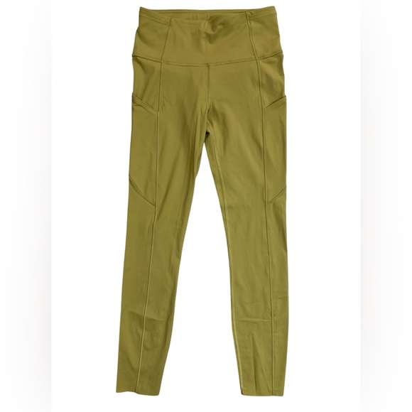 Lululemon Fast and Free Tight II 25" *Non-Reflective Nulux Green Size 4 - Picture 3 of 8